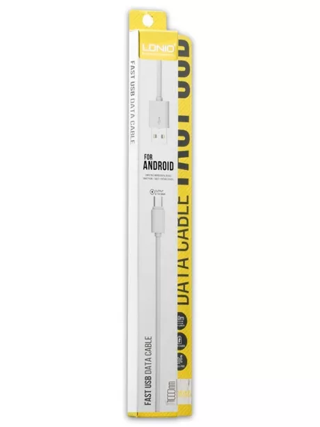 кабель передачи данных LDNIO SY-03 micro USB cable white
