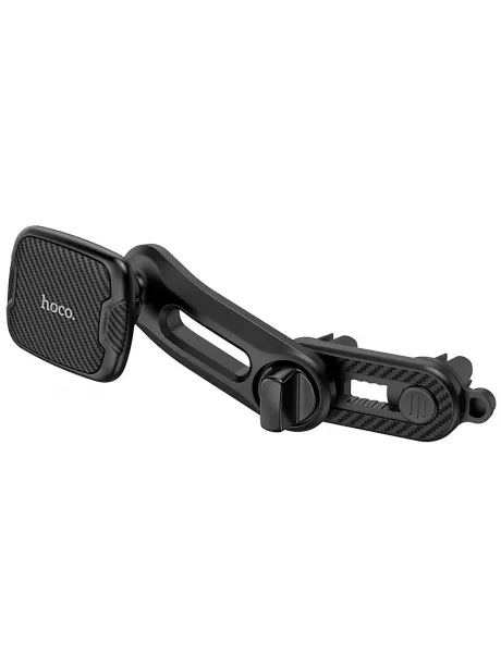 магнитный держатель на воздуховод Hoco CA68 Sagittarius series double air Outlet magnetic car holder black