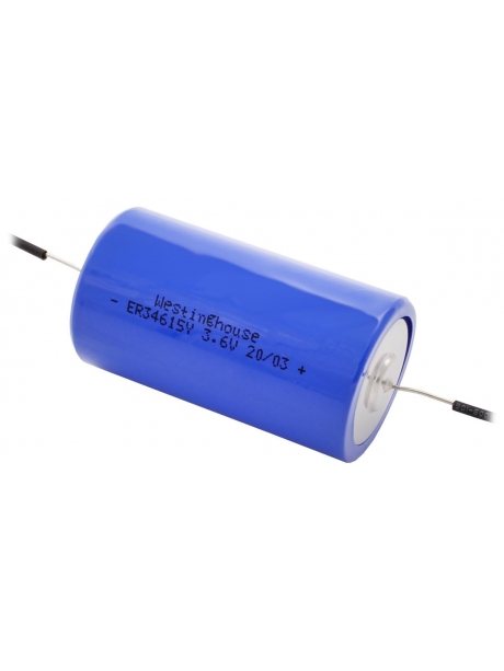 литиевая промышленная батарейка Westinghouse ER 34615Y (D) axial wires 