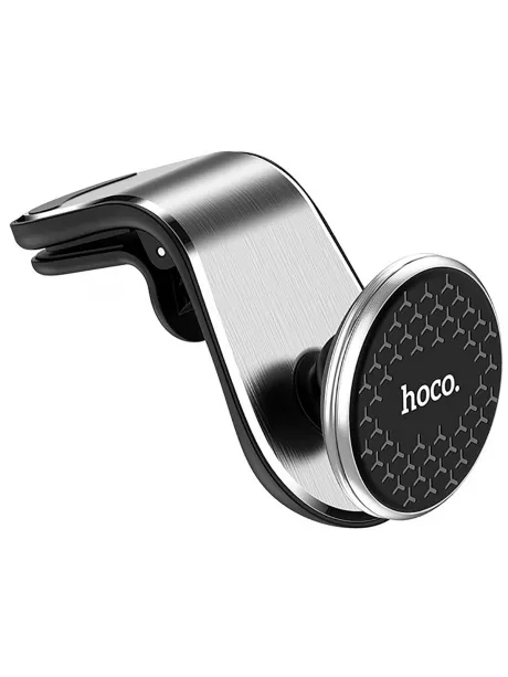 магнитный держатель на воздуховод Hoco CA59 Victory air outlet magnetic in-car holder silver