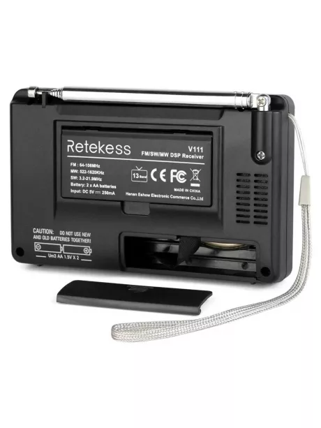 цифровой карманный радиоприемник Retekess V111 