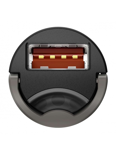 автомобильное зарядное устройство Baseus Tiny Star Mini Quick Charge Car Charger USB Port 30W gray