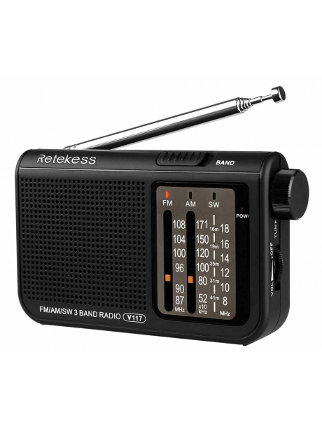 цифровой карманный радиоприемник Retekess V117 