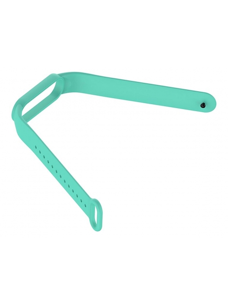 силиконовый ремешок Xiaomi для Mi Band 5 бирюзовый