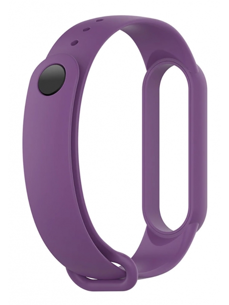 силиконовый ремешок Xiaomi для Mi Band 5 фиолетовый