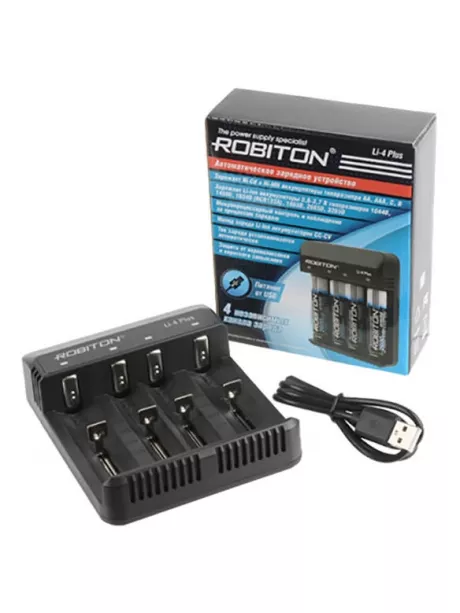 зарядное устройство для аккумуляторов Robiton Li-4 Plus 