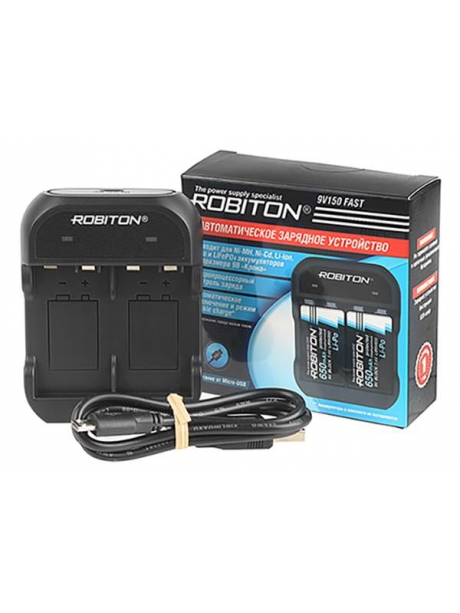 зарядное устройство для аккумуляторов Крона Robiton 9V150 FAST 