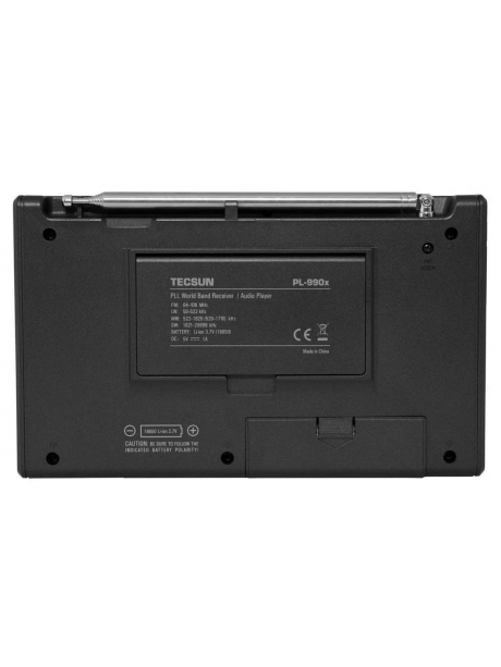 всеволновый цифровой радиоприемник с mp3 плеером Tecsun PL-990x (export version) black