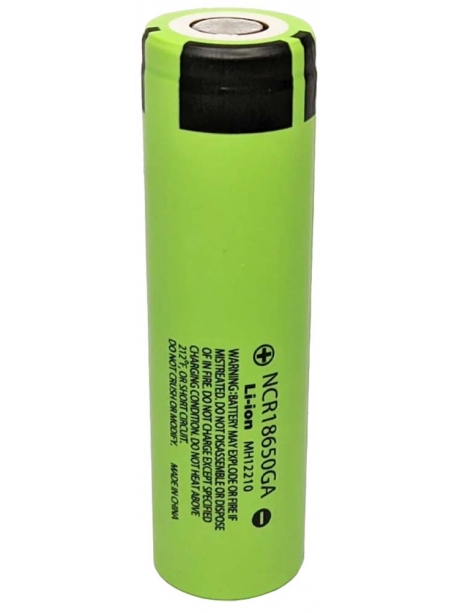 высокотоковый аккумулятор Panasonic NCR18650GA Li-Ion 3500 mAh, без защиты 