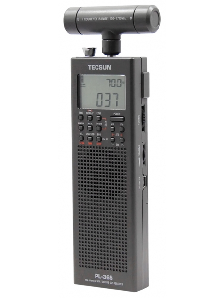 всеволновый цифровой радиоприемник Tecsun PL-365 (export version) grey