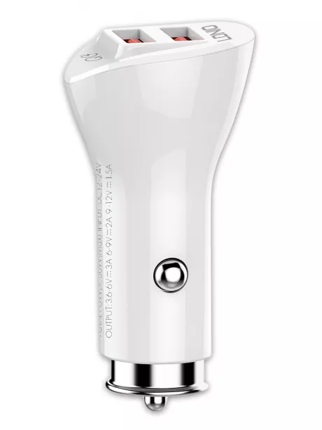 автомобильное зарядное устройство LDNIO C511Q 2USB QC3.0 + micro cable white