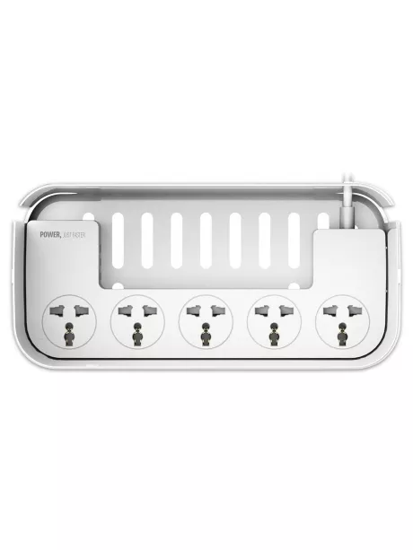 сетевой фильтр удлинитель LDNIO SC5309 3USB*5 розеток 2м white