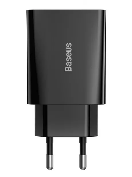 быстрая сетевая зарядка для iPhone Baseus Speed Mini Quick Charger 1C 20W black