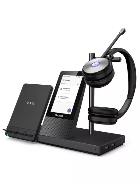 Профессиональная беспроводная DECT гарнитура Yealink WH66 Dual Teams 