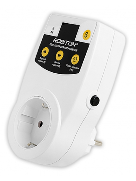 реле контроля напряжения Robiton РН-3 белый