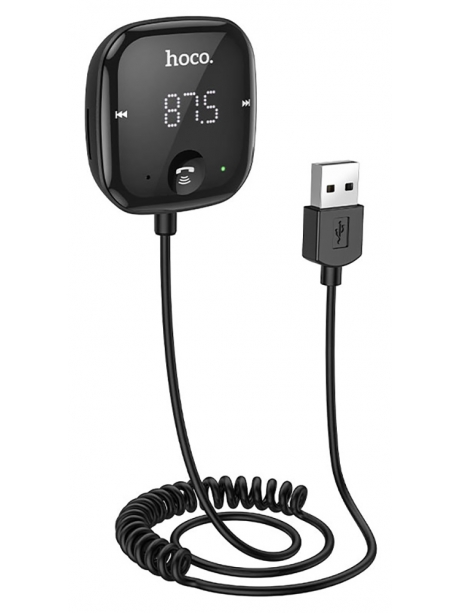 FM трансмитер с bluetooth Hoco E65 Unity car BT FM transmitter black