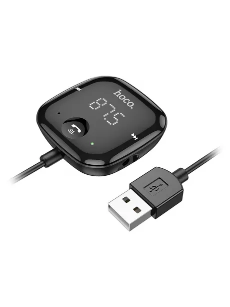 FM трансмитер с bluetooth Hoco E65 Unity car BT FM transmitter black