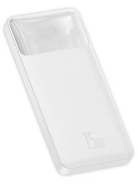 внешний аккумулятор Baseus Bipow Digital Display Power bank 10000mAh 15W white