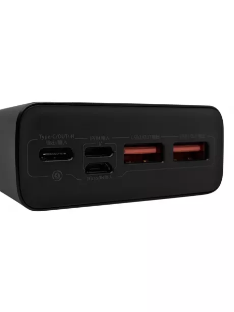 внешний аккумулятор Baseus Adaman Metal Digital Display QC Power Bank 20000mAh 22.5W black