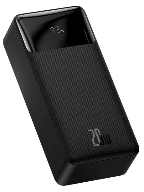 внешний аккумулятор Baseus Bipow Digital Display Power bank 30000mAh 20W black