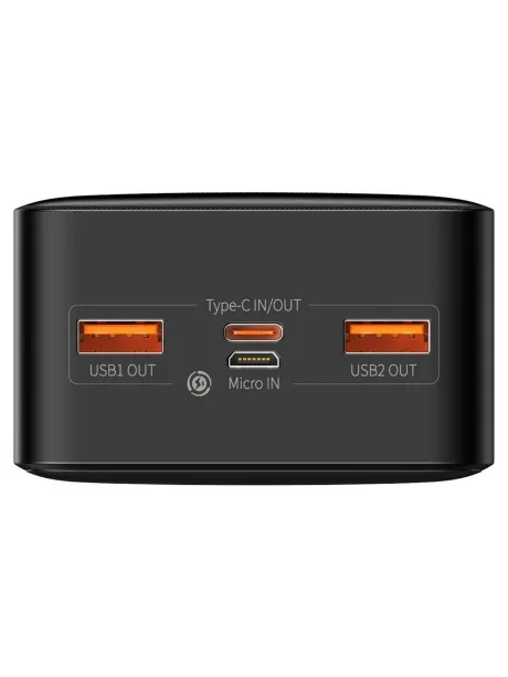 внешний аккумулятор Baseus Bipow Digital Display Power bank 30000mAh 20W black