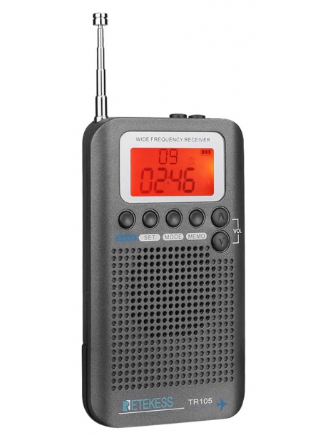 всеволновый карманный радиоприемник Retekess TR105 