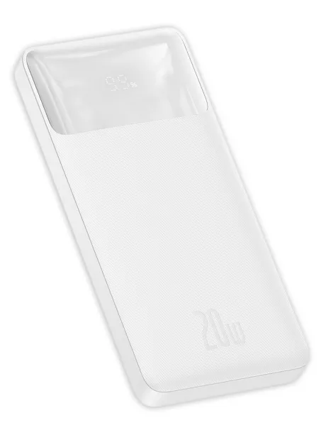 внешний аккумулятор Baseus Bipow Digital Display Power bank 10000mAh 20W white