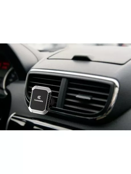 магнитный автомобильный держатель Comodata Vent M1 silver
