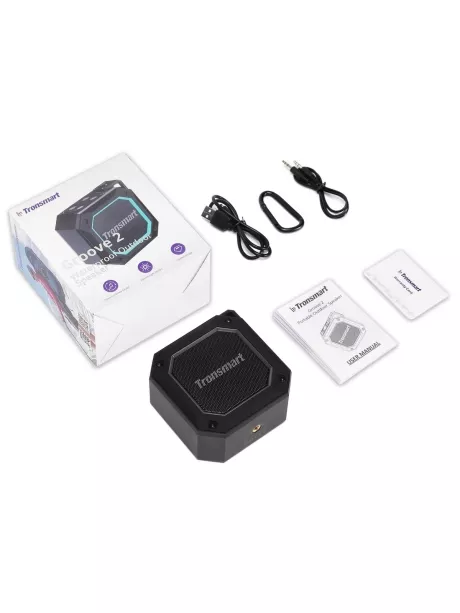 портативная колонка Bluetooth с подсветкой Tronsmart Element Groove 2 10W black