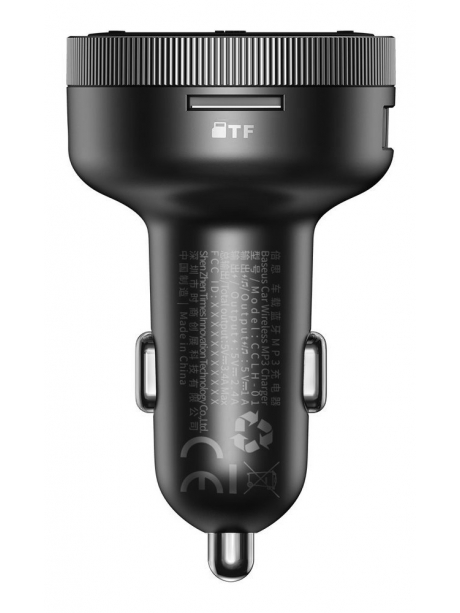 автомобильная зарядка с bluetooth FM трансмиттером Baseus Enjoy Car Wireless MP3 Charger (Wireless 5.0+5V/3.4A) black