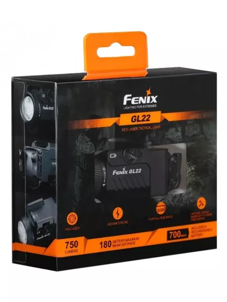 подствольный фонарь с лазерным прицелом Fenix GL22 