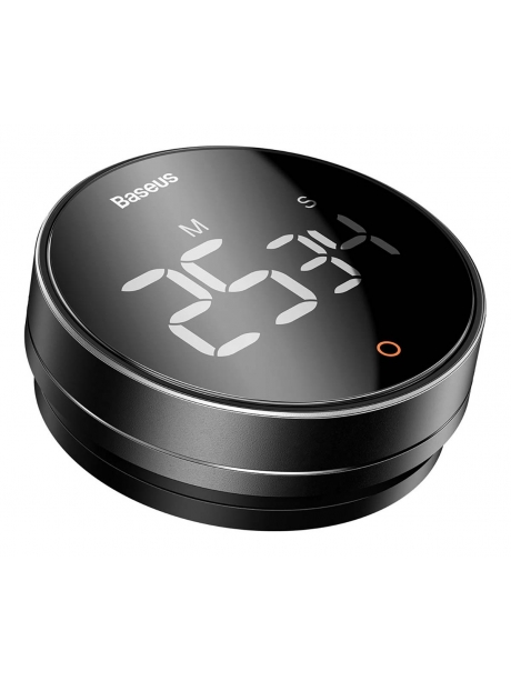 электронный бытовой таймер Baseus Heyo rotation countdown timer Pro dark grey
