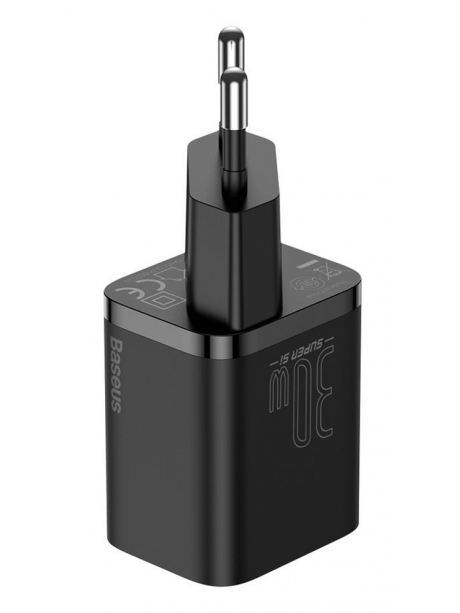 сетевое зарядное устройство USB type C Baseus Super Si quick charger IC 30W black
