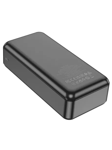 внешний аккумулятор с быстрой зарядкой Hoco J101B Astute 22.5W fully compatible power bank(30000mAh) black