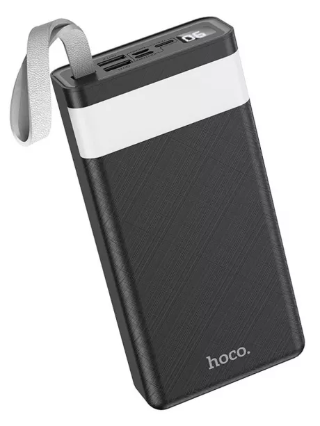 внешний аккумулятор Hoco J73 Powerful desk lamp power bank(30000mAh) black