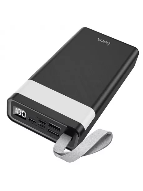 внешний аккумулятор Hoco J73 Powerful desk lamp power bank(30000mAh) black