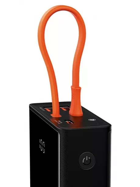 внешний аккумулятор с Apple Power Delivery Baseus Elf Digital Display Fast Charging Power Bank 20000mAh 65W black