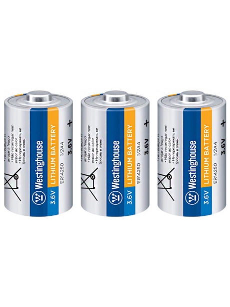 батарейки Westinghouse ER 14250 (1/2AA) 3шт. 