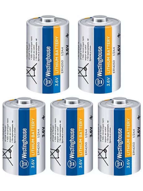 батарейки Westinghouse ER 14250 (1/2AA) 5шт. 