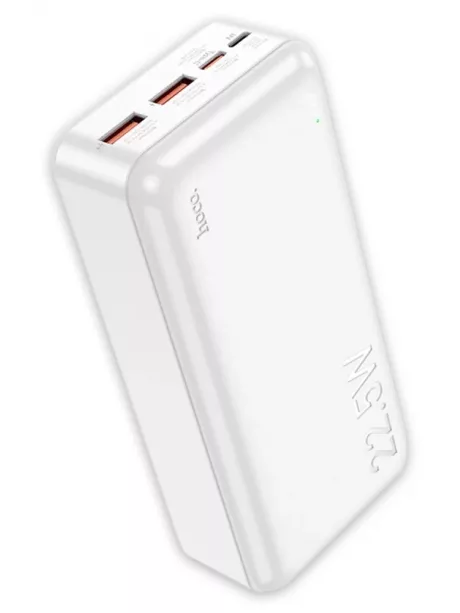 внешний аккумулятор с быстрой зарядкой Hoco J101B Astute 22.5W fully compatible power bank(30000mAh) white