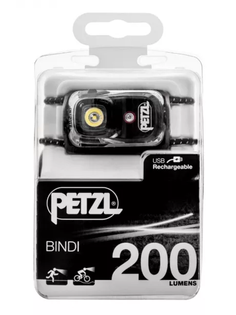 налобный фонарь Petzl BINDI E102AA черный