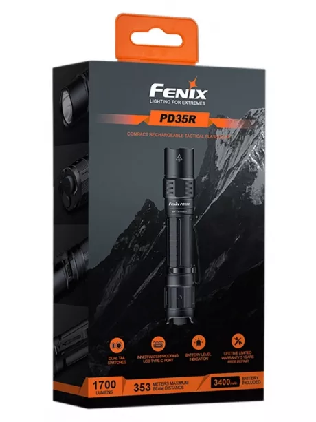 светодиодный фонарь Fenix PD35R EDC/Tactical 