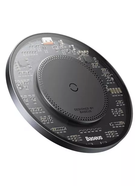 беспроводная зарядка для телефона Baseus Simple 2 Wireless Charger 15W Cluster black