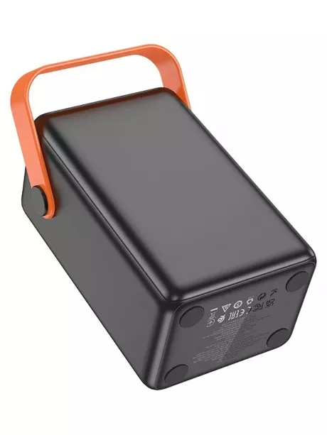 внешний аккумулятор со светильником Hoco J110A Powerful PD65 compatible power bank(60000mAh) black