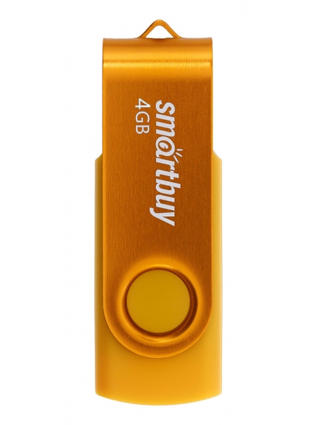 флешка USB SmartBuy Twist 4Gb yellow