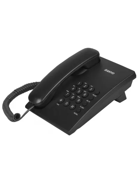 телефонный аппарат стационарный Sanyo RA-S204 black