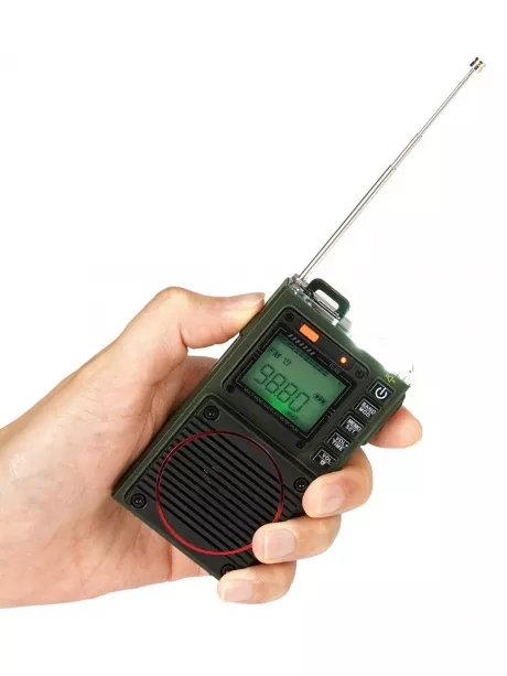карманный цифровой радиоприемник Retekess TR111 green
