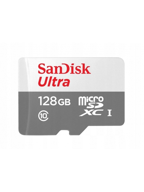 карта памяти SanDisk 128GB microSDXC Cl10 Ultra UHS-I 100Mb/s без адаптера 