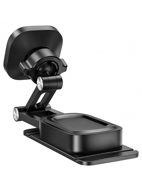 держатель на 3М скотче со штангой Hoco H4 Mike magnetic car mount (center console) black