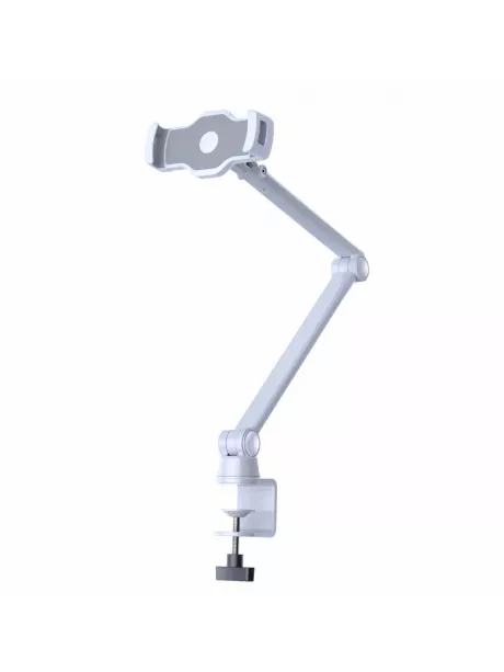 подставка для планшета на струбцине Arroys TB-LD12 white